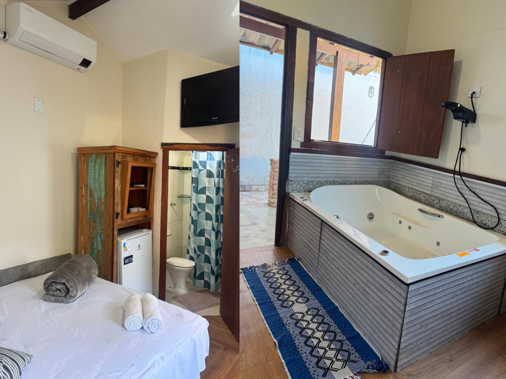 Pousada Dunas - Suites Com Hidromassagem No Coracao Da Vila Itaunas  Exteriör bild