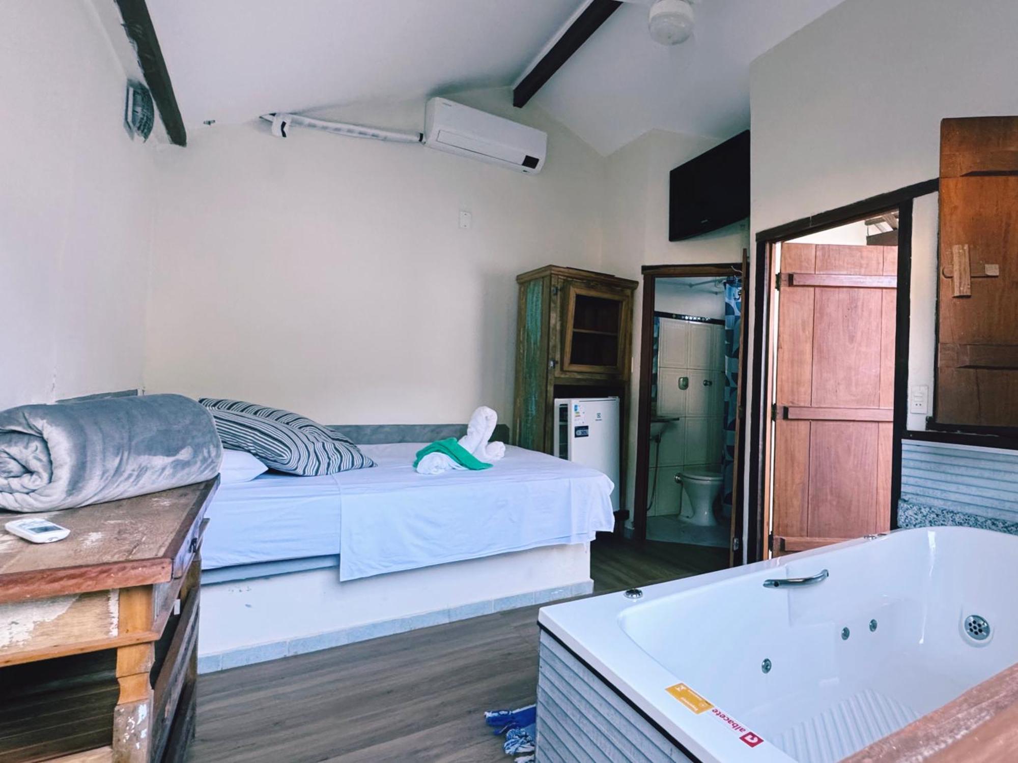 Pousada Dunas - Suites Com Hidromassagem No Coracao Da Vila Itaunas  Exteriör bild